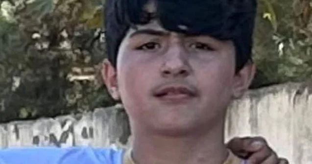 Arazda batan 13 yaşlı Kənanın Fotosu
