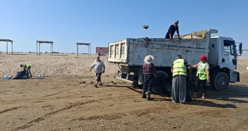 Çimərlikləri zibilləyənlər cəzalandırıldı