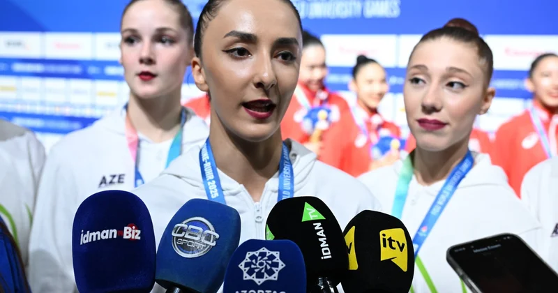 Azərbaycanlı gimnast: Biz tarixi medallar qazanmağı sevirik