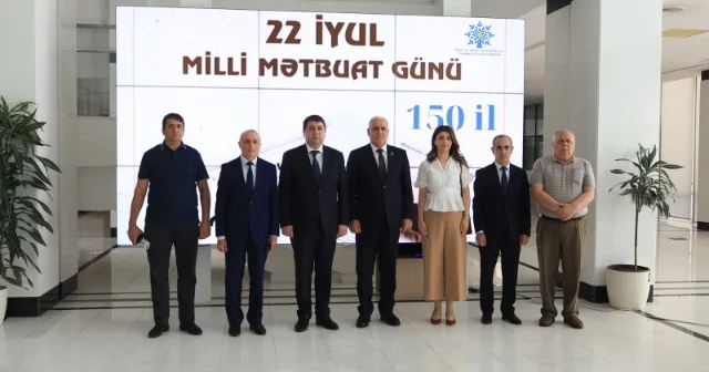 Mərkəzi Elmi Kitabxanada Milli Mətbuatın 150 illiyi qeyd olundu FOTOLAR