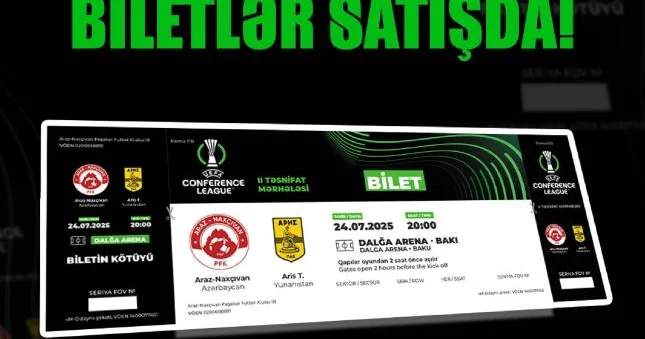 “Araz Naxçıvan” “Aris” oyununun biletləri satışda