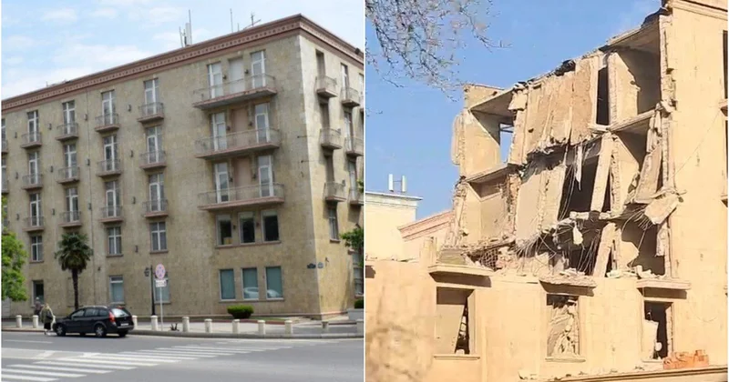 “Naxçıvan” hoteli sökülür