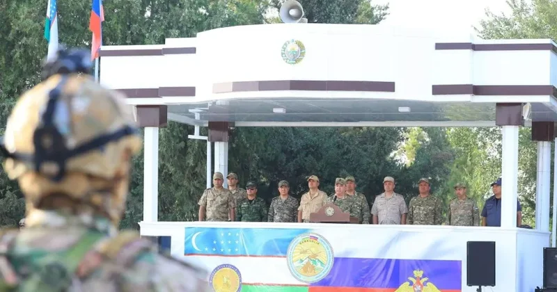 Rusiya və Özbəkistan birgə hərbi təlim keçirir