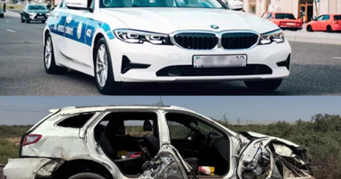 Yol polisi Göranboyda iki nəfərin öldüyü qəzanın səbəbini açıqladı Kəmər taxmayıblar VİDEO