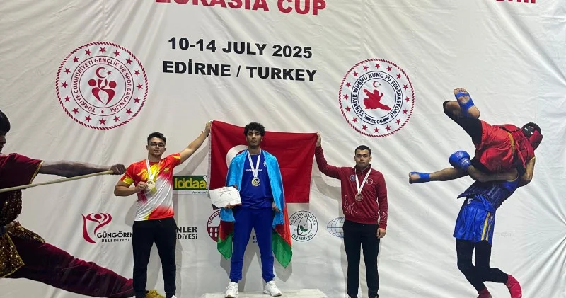 İdmançımız Edirnədə keçirilən beynəlxalq turnirdə çempion oldu