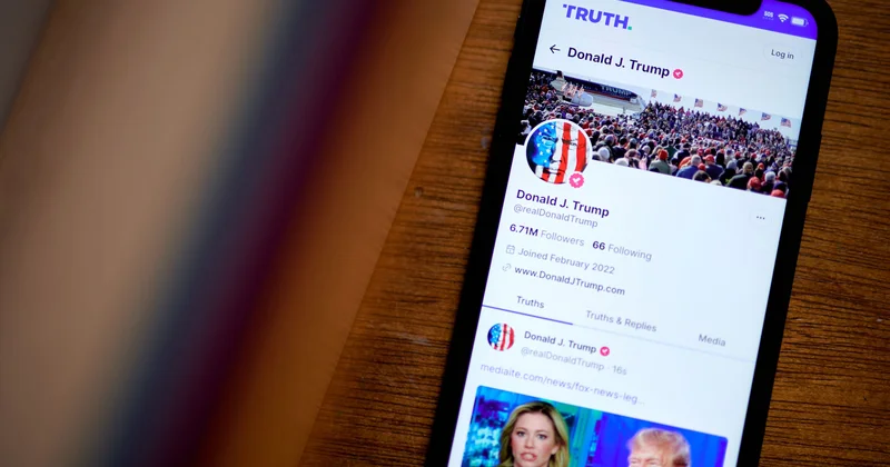 Trampın sosial media paylaşımları pulla satılacaq