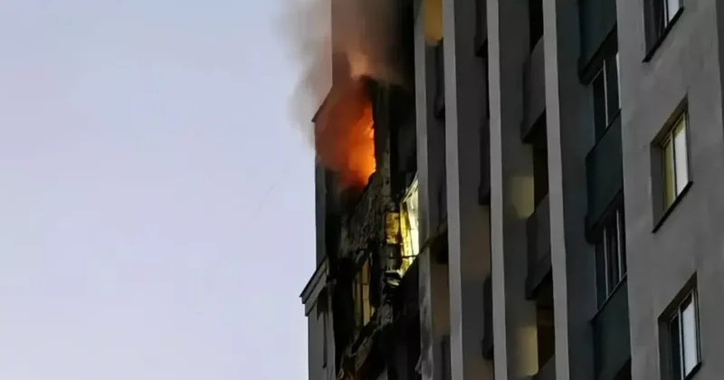 БПЛА попал в многоэтажку во Владимире ВИДЕО / ФОТО