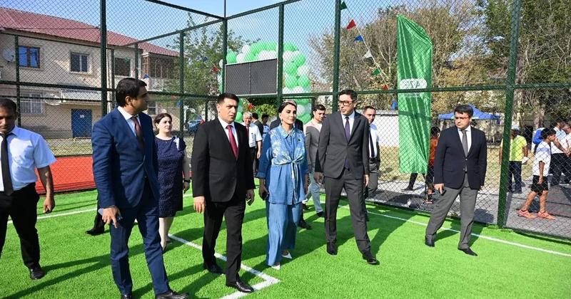 Daha üç şəhərdə “Sağlam məhəllə” istifadəyə verildi FOTO