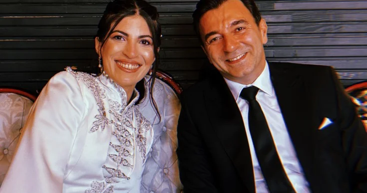 Evləndi... Fotolar