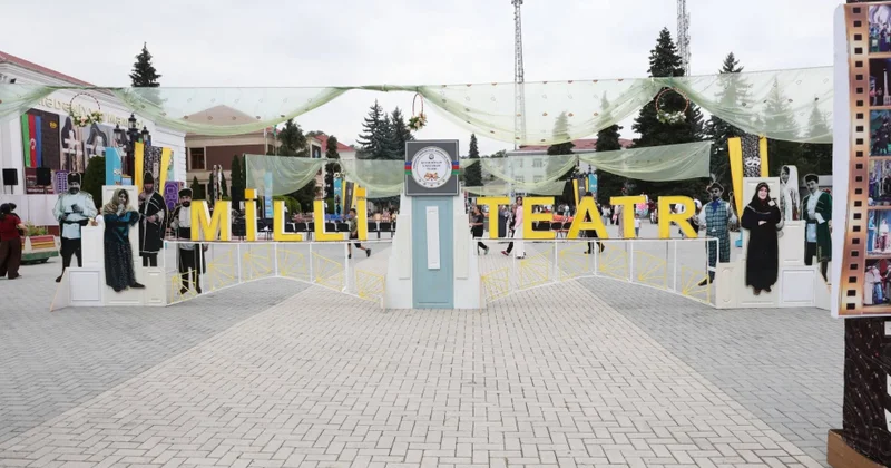 Qusar Dövlət Ləzgi Dram Teatrı mövsümün son tamaşasını təqdim edib