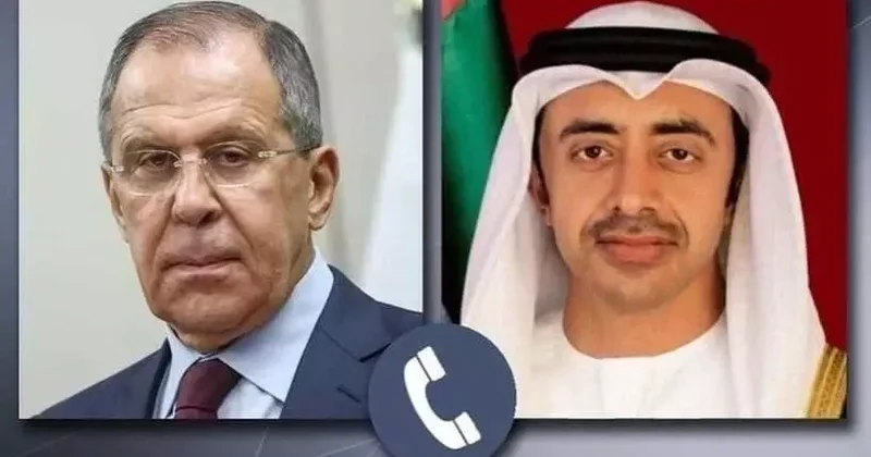 Министры иностранных дел ОАЭ и России провели телефонные переговоры
