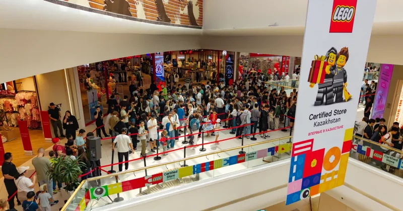 LEGO Store в Казахстане стал лучшим стартом бренда в Европе