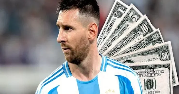 Messi meydandan kənarda nə qədər qazanır?