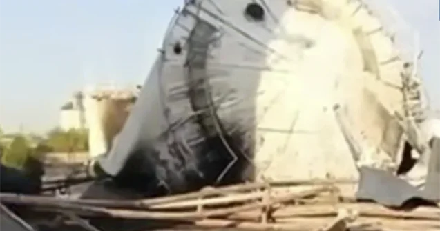 SOCAR ın Odessadakı neft bazası ciddi dağıntılara məruz qalıb Video