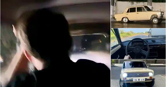 VAZ la sağ sol edib yolu yarış meydanına çevirən sürücü 04 BB 418 VİDEO