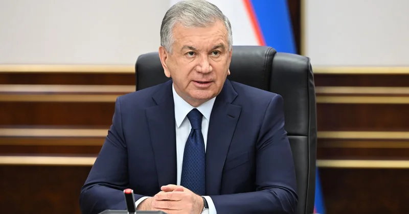 Azərbaycan strateji körpü rolunu oynayır Mirziyoyev