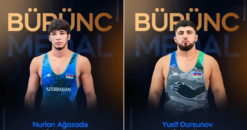 Azərbaycanın iki güləşçisi dünya çempionatında bürünc medal qazandı