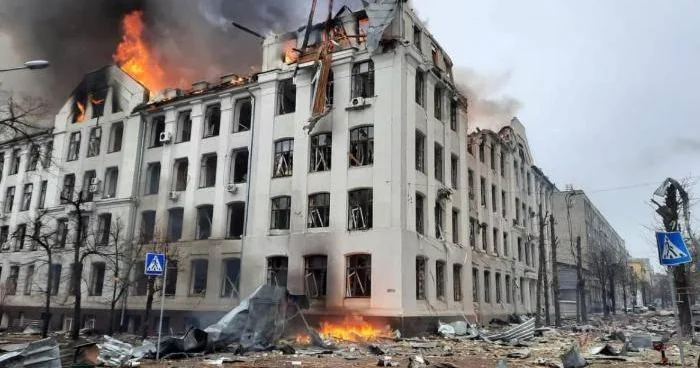 Rusiya ordusu Xarkovu raket və dronlarla vurdu Xeyli sayda ölən və yaralananlar var