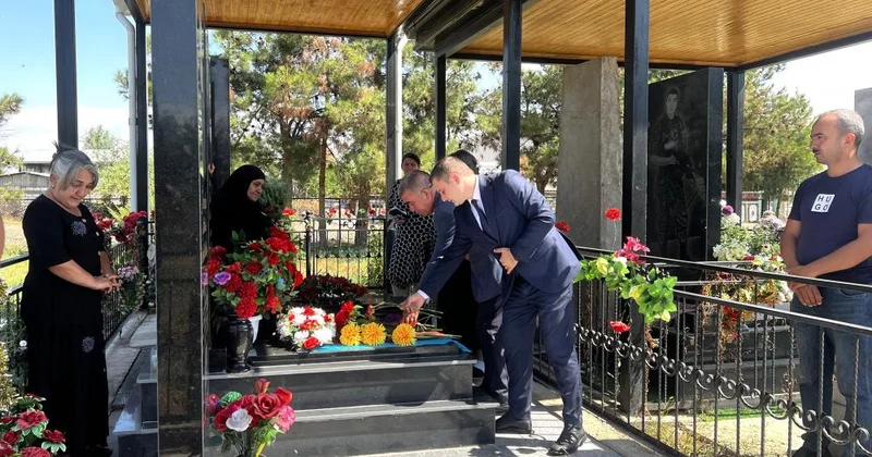 Ağstafa rayonunda vətən müharibəsi şəhidi rəhman ismayılovun doğum günündə xatirəsi anılıb