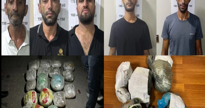 Yasamalda narkokuryerlər saxlanıldı: 27 kq narkotik vasitə aşkarlandı