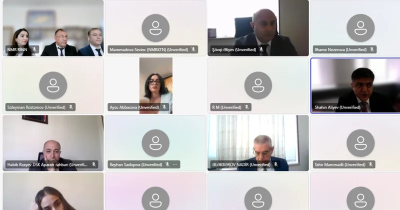 Naxçıvanda “Normativ hüquqi aktlar” informasiya sisteminin tətbiqinə dair təlim keçirilib