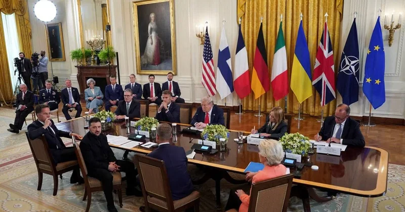Европейские лидеры инструктировали Зеленского перед его встречей с Трампом Minval Politika