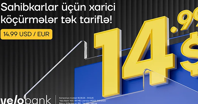Xarici köçürmələrdə sabit və sərfəli komissiya