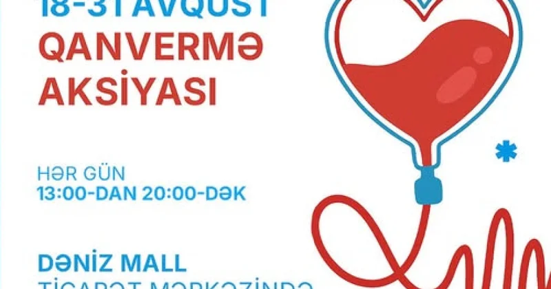 Respublika Qan Bankı könüllü qanvermə aksiyasına start verib