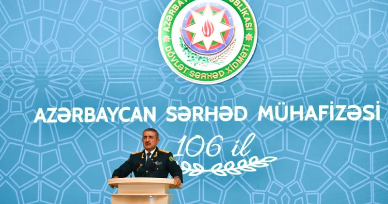 Azərbaycan Sərhəd Mühafizəsinin 106 cı ildönümü ilə bağlı tədbirlər keçirilib VİDEO