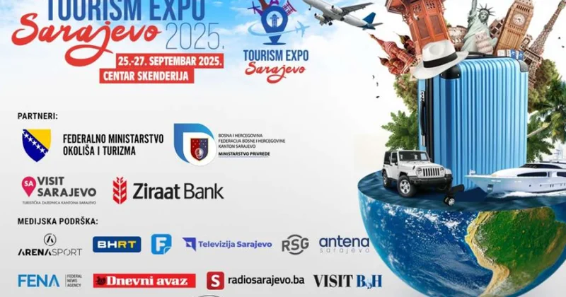 Sarayevo “Beynəlxalq Turizm Sərgisi 2025”ə ev sahibliyi edəcək