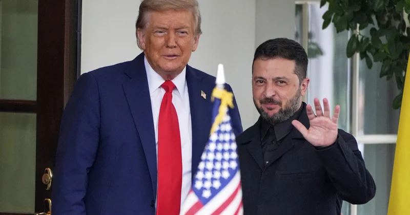 Ağ Evdə Donald Tramp və Volodimir Zelenski arasında görüş başlayıb FOTO YENİLƏNİB