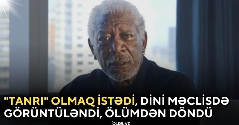 Tanrı olmaq istədi, dini məclisdə görüntüləndi, ölümdən döndü Morqan Friman kimdir? VİDEO