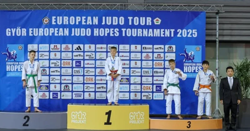 Azərbaycan cüdoçuları Macarıstanda 4 medal qazanıblar
