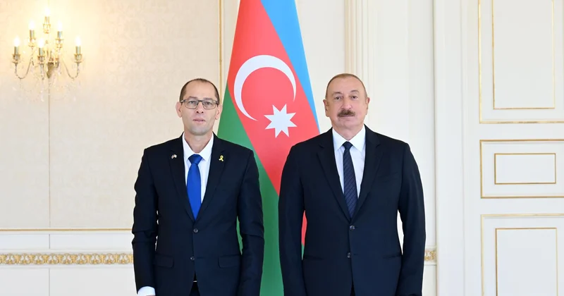 İsrailin yeni səfiri İlham Əliyevin QƏBULUNDA
