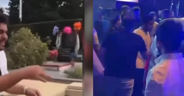 Şəhidlər Xiyabanında nalayiq hərəkət edən əcnəbi turistlər saxlanılıb