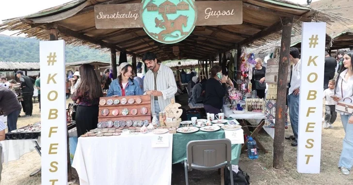 Национальные традиции и бизнес: выставка ярмарка KOB FEST объединила ремесленников Гёйгёля