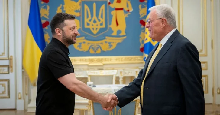 Президент Украины начал американский визит со встречи со спецпредставителем США