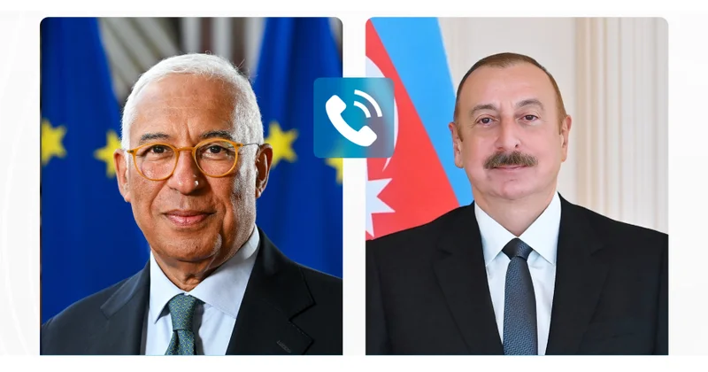 Avropa İttifaqı Şurasının Prezidenti Antonio Koşta Azərbaycan Respublikasının Prezidenti İlham Əliyevə zəng edib