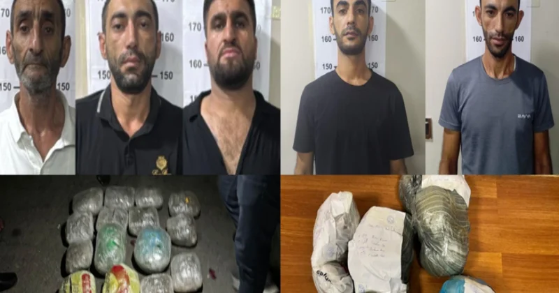 Yasamalda narkokuryerlərdən 27 kiloqrama yaxın narkotik vasitə aşkarlanıb
