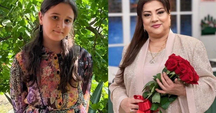 Səkinə İsmayılova nəvəsi ilə fotolarını paylaşıb bunları yazdı