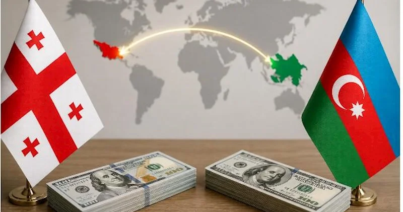 Gürcüstandan ən çox pul Azərbaycana köçürülüb Siyahı