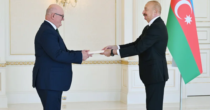 Алиев принял нового посла Великобритании в Азербайджане Minval Politika