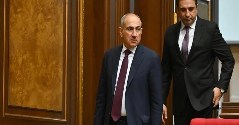 Simonyan hərbi rütbə istəyir Paşinyana müraciət etdi