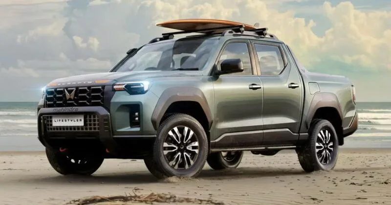 Автокомпания Mahindra анонсировала новый пикап ФОТО
