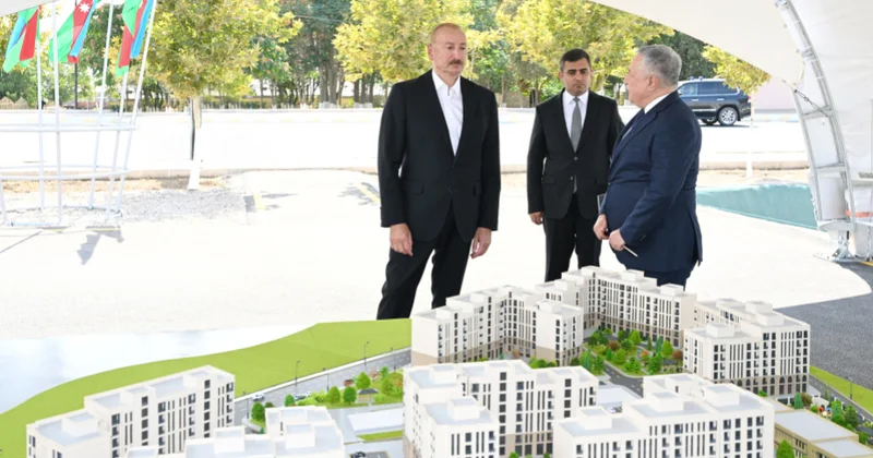 Naxçıvanda 518 mənzilli sosial evlər kompleksi: regionun inkişafında yeni şəhərsalma modeli