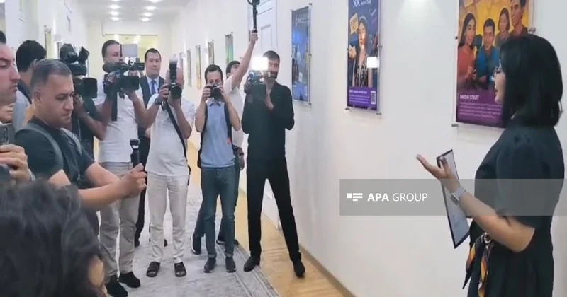Azərbaycan media nümayəndələri Özbəkistanda Media üçün Kontent Hazırlama Mərkəzində olublar FOTO