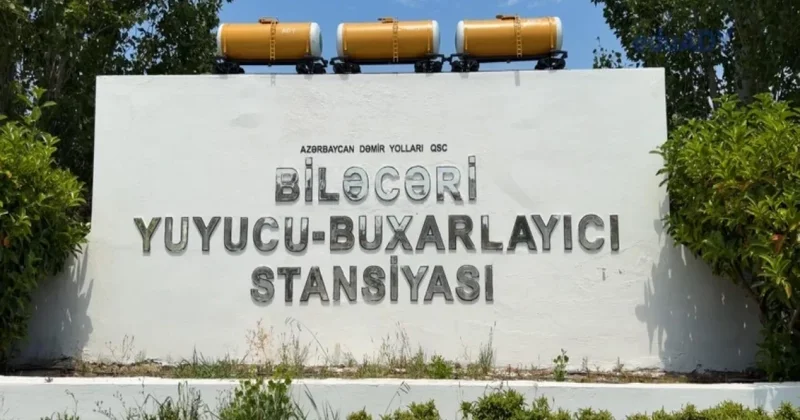 ADY: Biləcəri yuyucu buxarlayıcı stansiyasında 2026 cı ilin ilk 7 ayında 1861 çən vaqon yuyulub FOTO VİDEO