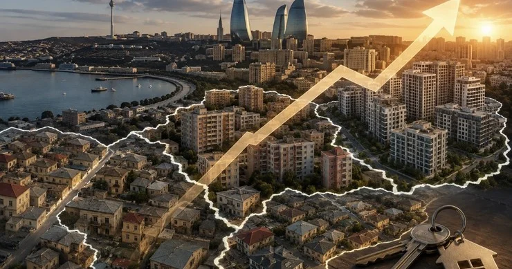 BAKIDƏ MƏNZİLLƏRİN SATIŞ QİYMƏTİ Ən çox bahalaşan və ucuzlaşan ərazilər + SİYAHI