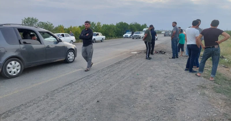 Şəmkirdə ağır yol qəzası ölümlə nəticələnib