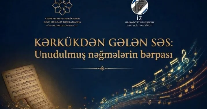“Kərkükdən gələn səs”: unudulmuş nəğmələr yenidən səhnəyə qayıdır